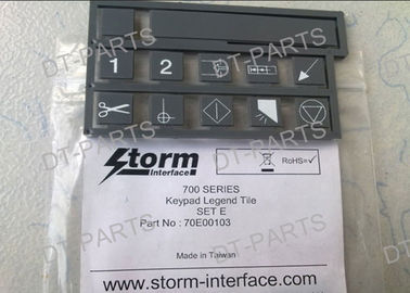 Electric GTXL Cutter Parts Storm Interface Keyboard Silkscreen 700 Series 75709001