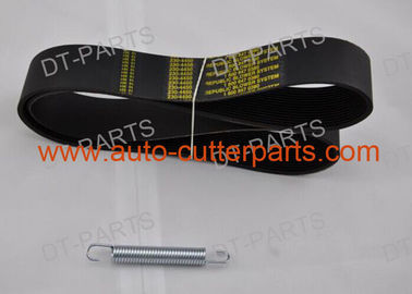 Black Auto Cutter Parts Round Rubber Drive Belt Vac Motor Belt 180500264 For GTXL Cutter Machine Parts
