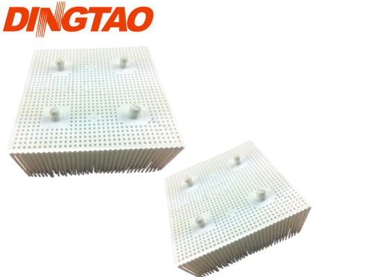 92910002  GTXL GT1000 Spare Parts For Bristle 1.6" Poly Round Foot White