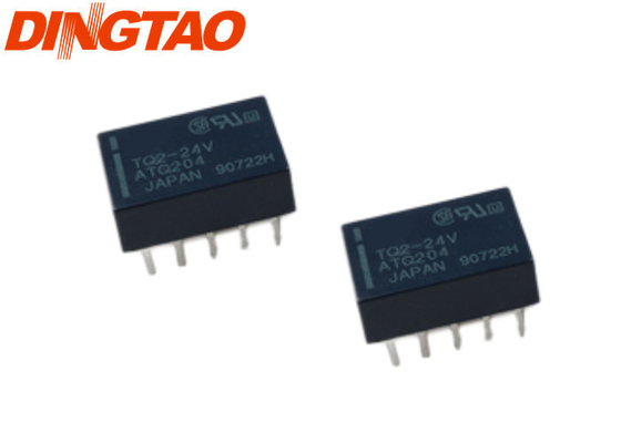 760500226 Z7 / Xlc7000 Cutter Spare Parts Relay, Aromat Tq2-24v Pc Mount Dpdt
