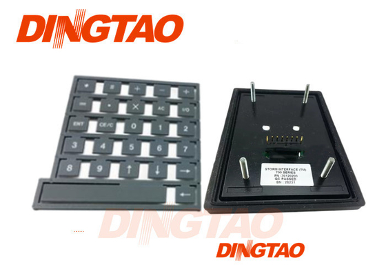 Cutter Parts For GT1000 GTXL Parts 925500528 Keypad Beam Black S32 / 52 / 72