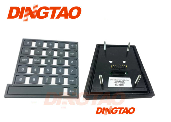 Cutter Parts For GT1000 GTXL Parts 925500528 Keypad Beam Black S32 / 52 / 72