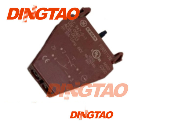 For S5200 GT5250 Cutter Parts 925500575 Sw Ge P9b11vn 1 Nc 1 No Contact Block