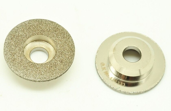 Round Grinding Stone Wheel Silver Diamond Wheel For PGM Cutter Machine