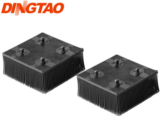 92910001 GTXL Spare Parts GT1000 Cutter Bristle 1.6'' Poly Square Foot Black