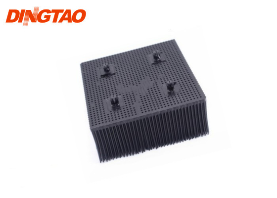 92910001 GTXL Spare Parts GT1000 Cutter Bristle 1.6'' Poly Square Foot Black