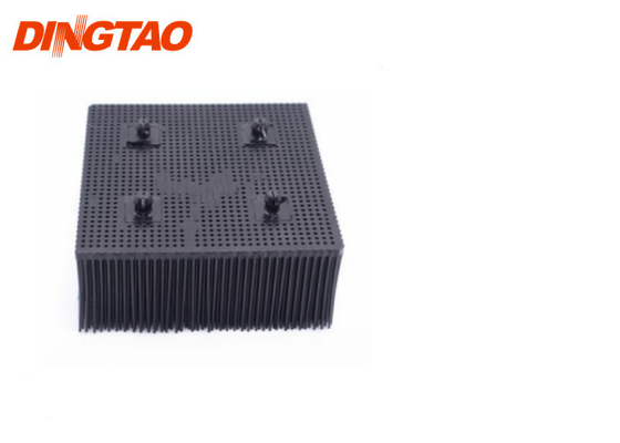 92910001 GTXL Spare Parts GT1000 Cutter Bristle 1.6'' Poly Square Foot Black