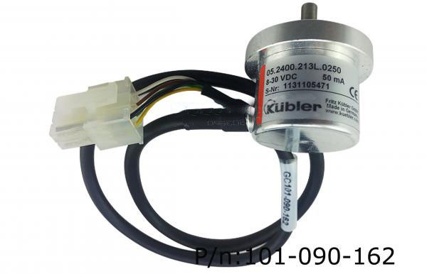 Electronic Spreader Gerber Parts Encoder 250 Pulsate With Molex Plug Cas 101-090-162